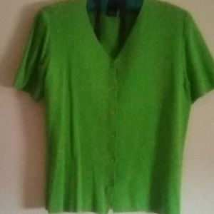 Short sleeved cardigan